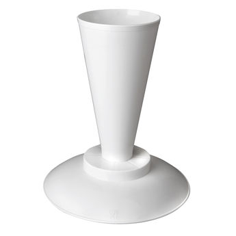 Achat en ligne Support pour poche à douille en plastique blanc 20 cm - Ibili