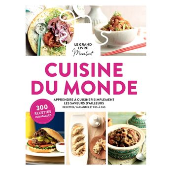 Achat en ligne Le Grand Livre Marabout de la cuisine du monde - Marabout