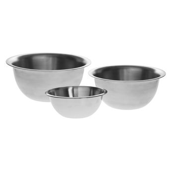 Achat en ligne Set de 3 bols de préparation en inox 1, 2 et 3.3 L - 5 Five