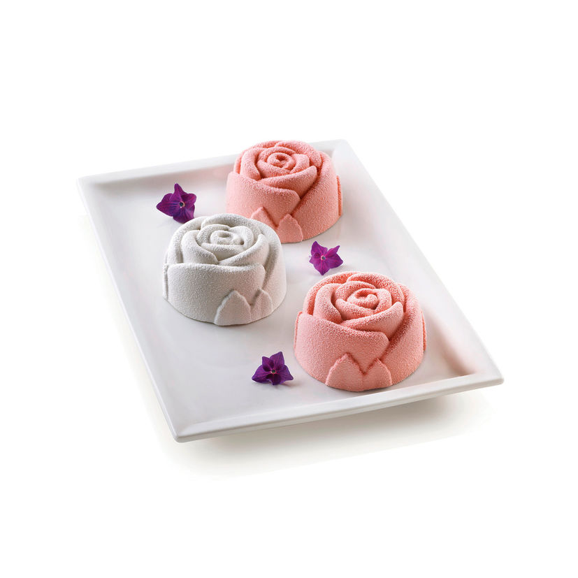 Moule en silicone 6 roses - Alice Délice