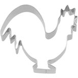 Emporte-pièce en inox coq 6.5 cm - Birkmann