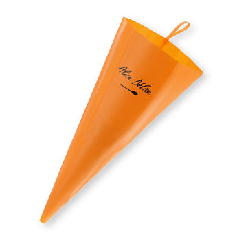 Achat en ligne Poche à douille réutilisable en silicone orange 40 cm - Alice Délice