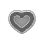 Moule en silicone 3D coeur Heartbeat - Silikomart