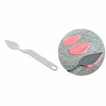 Spatule en inox pour former les feuilles en chocolat 6 x 3 cm - Patisdecor