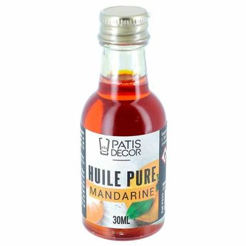 Achat en ligne Huile pure de mandarine 30 ml - Patisdecor