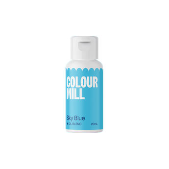 Achat en ligne Colorant alimentaire liposoluble bleu Sky Blue 20 ml - Colour Mill