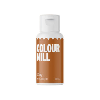 Achat en ligne Colorant alimentaire liposoluble marron Clay 20 ml - Colour Mill