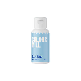 Achat en ligne Colorant alimentaire liposoluble bleu clair Baby Blue 20 ml - Colour Mill