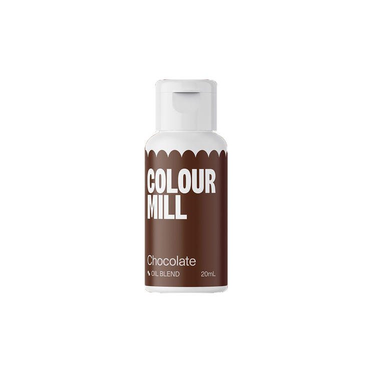 Colorant alimentaire liposoluble marron Chocolate 20 ml - Colour Mill