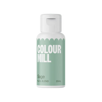 Achat en ligne Colorant alimentaire liposoluble vert sauge Sage 20 ml - Colour Mill