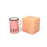 Set Sixtea : mug et chauffe mug à la bougie en acier rose - Cookut