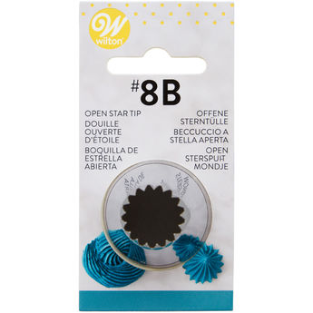 Achat en ligne Douille en inox : cannelée étoile 15 mm #8B - Wilton