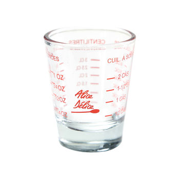 Achat en ligne Mini verre doseur en verre 30 ml 5 x 6 cm - Alice Délice