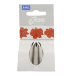 Douille en inox : fleur 15 mm #1J - PME