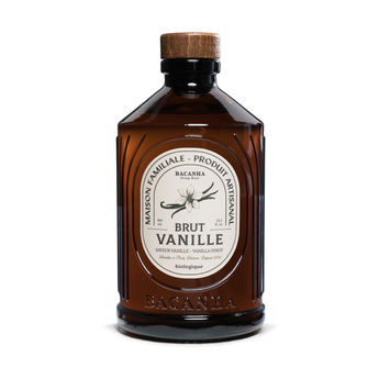 Achat en ligne Sirop brut de vanille bio 400 ml - Bacanha