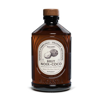 Achat en ligne Sirop brut de noix de coco bio 400 ml - Bacanha