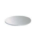 Cake drum : base épaisse pour gâteau ronde argentée 30 cm