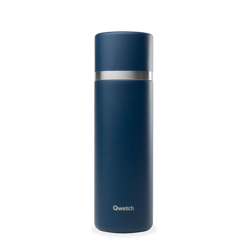 Thermo inox bleu marine matt 750 ML - Qwetch