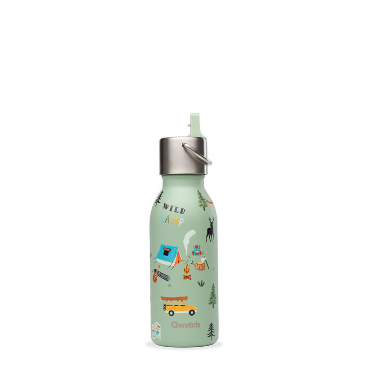 Bouteille isotherme inox 350ml enfants Yosemite tilleul - Qwetch