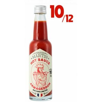 Achat en ligne Sauce piment pur cru Armageddon 10/12 100 ml - Maison Martin