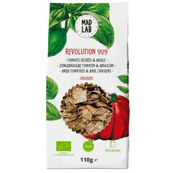 Achat en ligne Crackers Revolution 909 tomates basilic 110g - Mad Lab