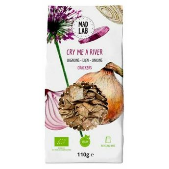 Achat en ligne Crackers Cry me a river oignons 110g - Mad Lab