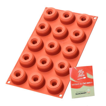 Achat en ligne Moule en silicone 15 mini donuts - Alice Délice