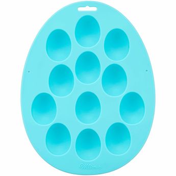 Achat en ligne Moule en silicone 12 petits oeufs de Pâques 4.5 cm - Wilton