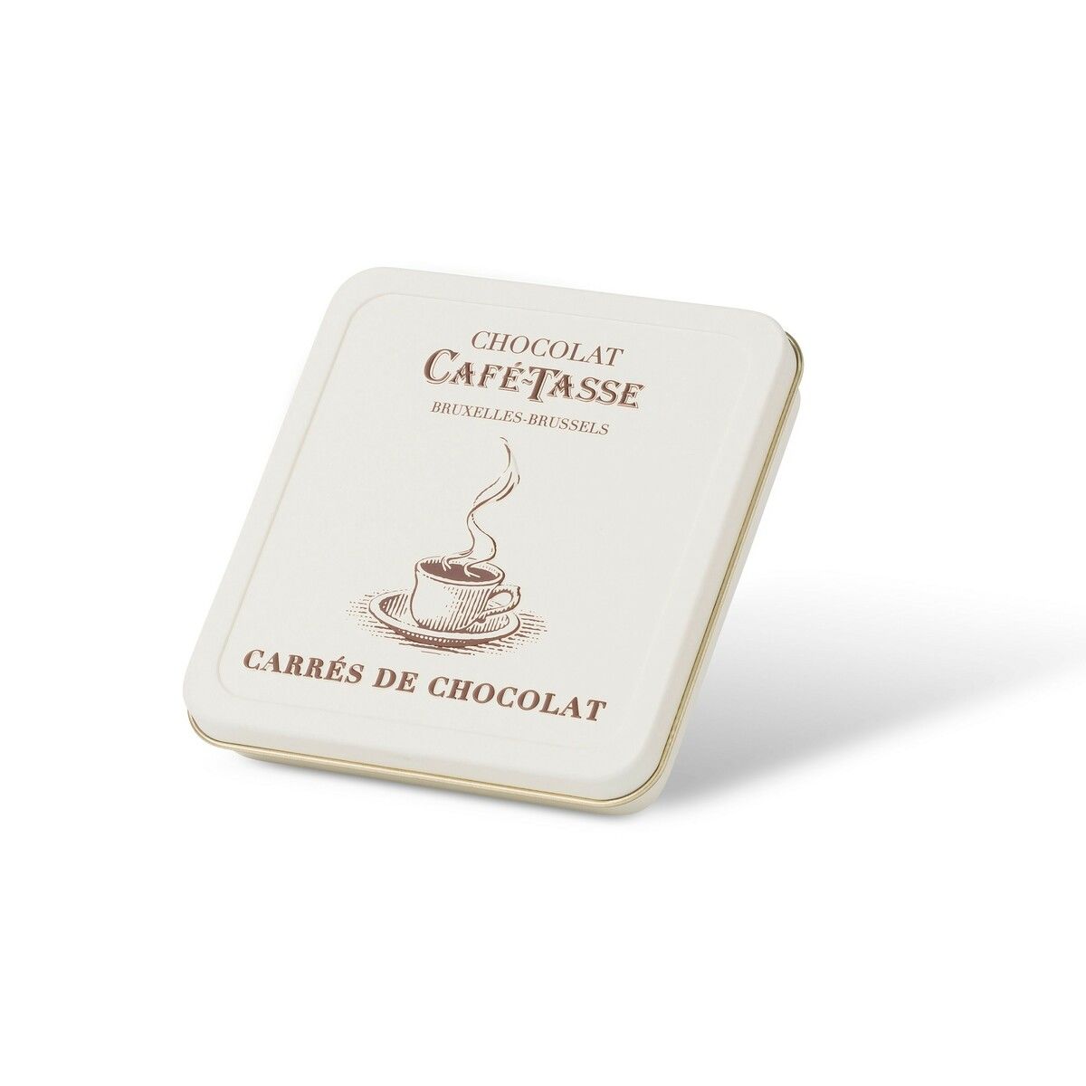 Boîte de 12 napolitains de chocolat au lait 38 % et noir 60% 60 gr - Café Tasse