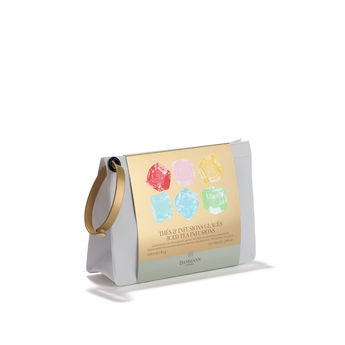 Achat en ligne Coffret de thés glacés Sunshine : 16 sachets cristal de thés et infusions - Dammann Frères