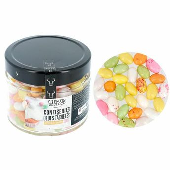 Achat en ligne Décors à parsemer : confiseries oeufs gélifiés tachetés de Pâques 200 gr - Patisdecor