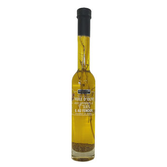 Achat en ligne Huile d'olive à l'anis et fenouil pour poisson 20cl - Savor et Sens