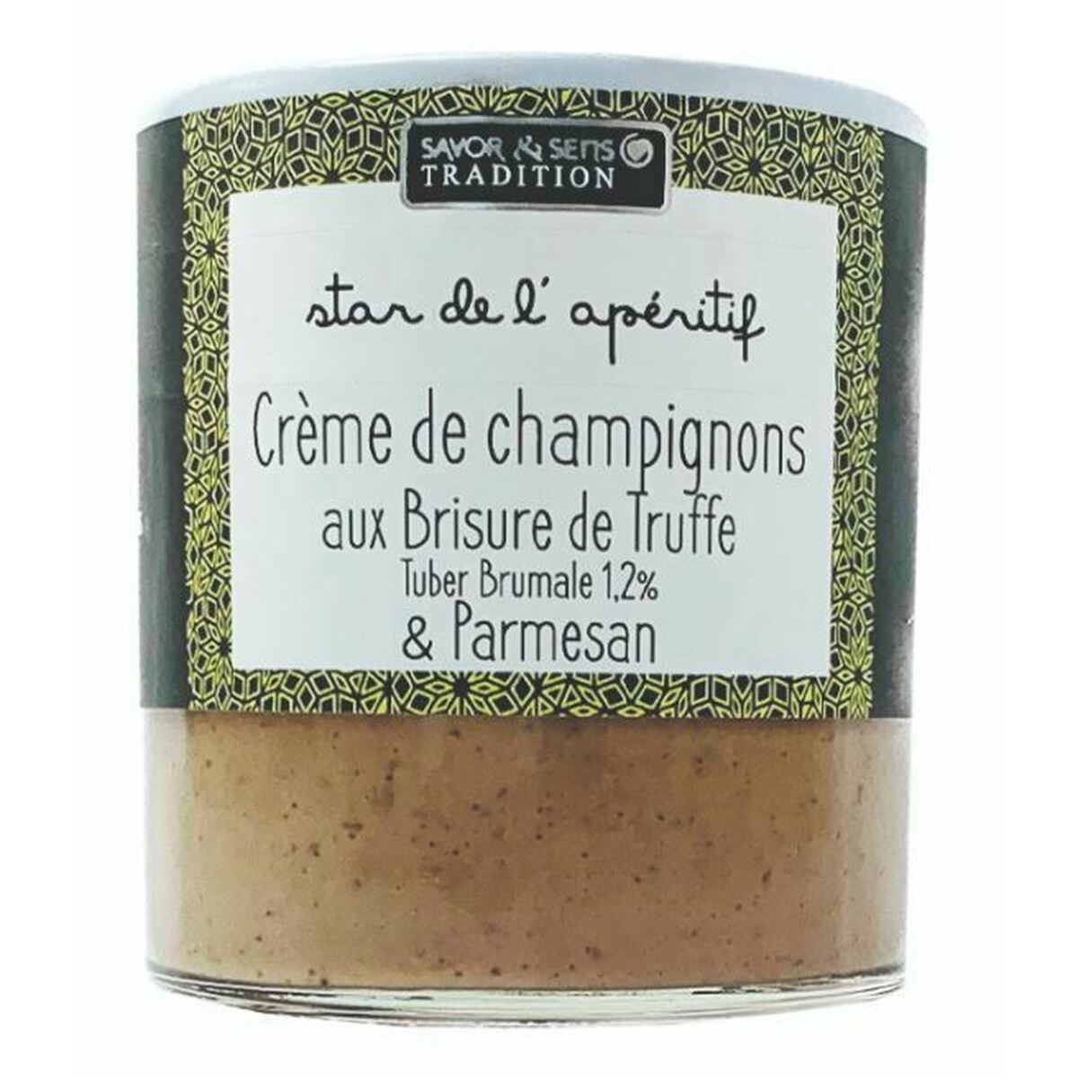 Créme de champignon aux brisures de truffe noire et parmesan - Savor et Sens