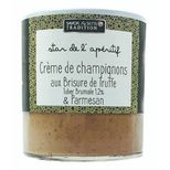 Créme de champignon aux brisures de truffe noire et parmesan - Savor et Sens