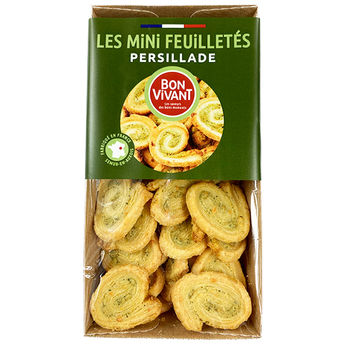 Achat en ligne Escargots feuilletés, fourrés persillade 60g - Bon Vivant