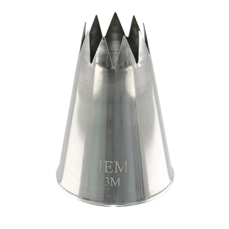 Douille en inox : cannelée étoile 18 mm #3M - PME