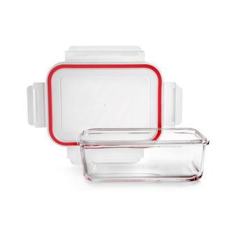 Achat en ligne Boite hermetique rectangulaire en verre 0,4L - Ibili