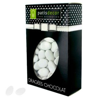 Achat en ligne Dragées au chocolat blanches 500 gr - Patisdecor