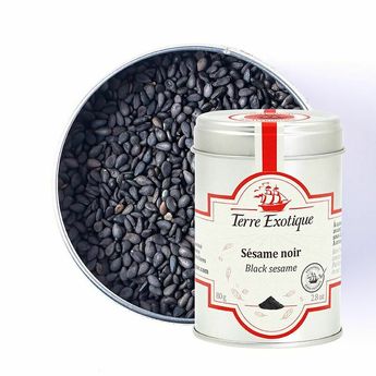 Achat en ligne Sésame noir 80g - Terre Exotique