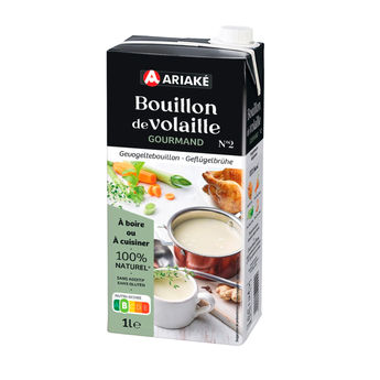 Achat en ligne Bouillon de volaille Gourmand prêt à boire 1l - Ariake