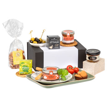 Achat en ligne Coffret gourmand sucré salé le bonheur de vivre 560g - ducs de gascogne