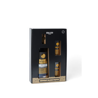 Achat en ligne Coffret Black Pastis 45% vol. - Quai Sud