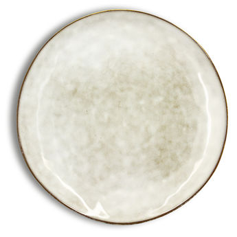 Achat en ligne Assiette plate 27,5 cm Boral en grès beige - Ogo living