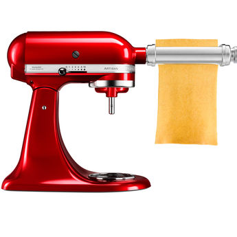 Achat en ligne Accessoire : machine à pâte 3 rouleaux : lasagnes, spaghettis et fettucine 5KSMPRA - Kitchenaid