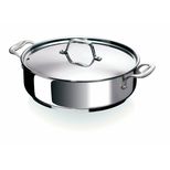 Sauteuse inox avec couvercle 28 cm  - Beka