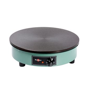 Achat en ligne Crêpière électrique Billig noire et verte 40 cm - Krampouz