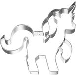 Emporte-pièce en inox licorne 10 cm - Birkmann