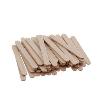 Achat en ligne 100 petits bâtonnets en bois pour glaces esquimaux 7cm - Silikomart