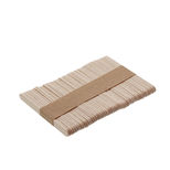 100 petits bâtonnets en bois pour glaces esquimaux 7cm - Silikomart