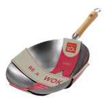 Wok tôle d´acier 30 cm - School of Wok